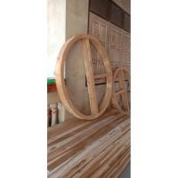 ราคา Kanya วงกบกลมหน้าต่างบ้านไม้สักแท้ผลิตโดยช่างมีประสบการณ์จังหวัดแพร่ไม้สักลายไม้ สวยงาม แข็งแรง ทนทาน 150cm (12620110)