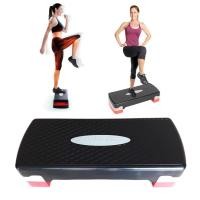 ราคา Aerobic Step สเต็ป เต้น แอโรบิค 10 - 15 ซม. Body Stepper (สีดำ) (12609894)