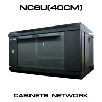 ราคา GLINK NC6U-40-BL ตู้แร็ค RACK SERVERขนาด 6U ลึก 40CM มีให้เลือกขาวและดำ เหมาะติดตั้งระบบ CCTV ดำ (12610351)
