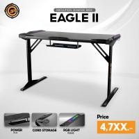 ราคา Neolution E-Sport Gaming Desk รุ่น Eagle II โต๊ะเกมมิ่ง โต๊ะคอมพิวเตอร์ ไฟLED มีที่รองแก้วน้ำและที่แขวนหูฟัง (12618371)