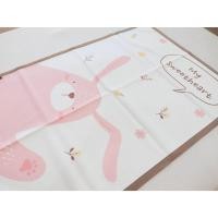 ราคา LOLBABY ผ้ารองใยไผ่กันน้ำ 100 ผ้าใยไผ่เกรดพรีเมียม นุ่มพิเศษ My Rabbit M 65x100cm (12625960)