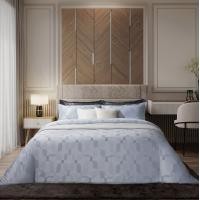 ราคา PASAYA ชุดผ้าปูที่นอน 6 ฟุต KING และ 5 ฟุต QUEEN และ 3.5 ฟุต SINGLE - JAIPUR COLLECTION 650 Series 3.5 ฟุต QUARTZY ICE (12615127)