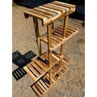 ราคา Kanya ชั้นวางของ วางต้นไม้5ชั้นไม้สัก พร้อมส่งสวยงามแข็งแรงน้ำหนักเบาเคลื่อยย้ายง่าย งานดิบ,100*60ซม (12618922)