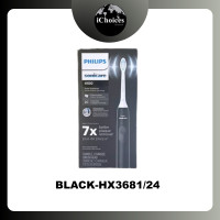 ราคา Philips® Sonicare 4100 Power Rechargeable Electric Toothbrush ฟิลิปส์ แปรงสีฟันไฟฟ้า แบบชาร์จไฟได้ BLACK-HX3681/24 (12621890)