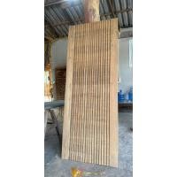 ราคา PF_Phrae | ประตูไม้สักแท้ ลายโมเดิร์นเซาะร่อง ไม้สักแห้ง ขนาด80x200 , 90x200 , 100x200ซม. ไม่ทำสี 80x200 (12625525)