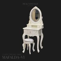 ราคา MAFALDA-VI CLASSIC DRESSING TABLE โต๊ะเครื่องแป้งสไตล์วินเทจ รุ่น มาเฟลดา 6 ต่างจังหวัด / แพค (12630019)