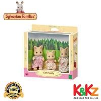 ราคา Sylvanian Families ตุ๊กตา ซิลวาเนียน แฟมิลี่ ครอบครัวแมว Sylvanian Families Cat Family normal (12508252)