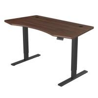 Ergomate Adjustable Desk โต๊ะปรับระดับ 75x140 ซม. รุ่น Maidesite Curved Dual Motor 3 Stage