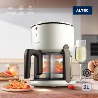 ราคา ALTEC หม้อทอดไร้น้ำมัน กระจกใส 360° ความจุ 2 ลิตร รุ่น Z-PF3 - รับประกันสินค้า 3 ปี Cream (10910072)
