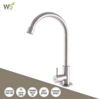 ราคา WS ก๊อกซิงค์ ก๊อกอ่างล้างจาน แบบตั้งพื้น รุ่นวัง (Wang) WS-0335J แบบตั้งพื้น คอ J (10842583)