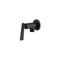 ราคา prema วาล์วเปิด-ปิดน้ำสำหรับฝักบัวสายอ่อน สีดำ pm1065#bl(hm) (12467746)