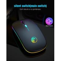 ราคา Razeak RWM-520 เมาส์ไร้สาย 2.4G ชาร์จแบตได้ DPI 1000-1600 รับประกันสินค้า 2 ปี ดำ (12633868)