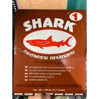 ราคา TOA กระดาษทราย ตราปลาฉลาม (SHARK) ขายเป็นแพ็คละ 60 แผ่น #1 (1แพ็ค60แผ่น) (12632326)