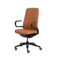 ราคา Modernform เก้าอี้ผู้บริหาร รุ่น LELLA พนักพิงกลาง (GERMAN DESIGN AWARD WINNER 2025) หุ้มหนังแท้/ดำ (12631368)