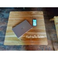 ราคา Kingkanbaimaisak โต๊ะญี่ปุ่น โต๊ะพับไม้สัก ก70 ย70 ส35 ซม. (10416076)