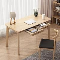 ราคา Ap-Shopping โต๊ะทำงาน โต๊ะโมเดิร์น โต๊ะคอมพิวเตอร์ โต๊ะ โต๊ะทำงานขาไม้ t18 100*50*75 ไม้ (10455801)