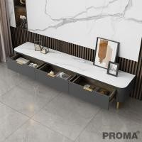 ราคา PROMA โต๊ะหน้าโซฟา และโต๊ะใต้ทีวี ดีไซน์โมเดิร์น ท็อปหินอ่อนสวยงาม เทา โต๊ะกลาง (10469119)