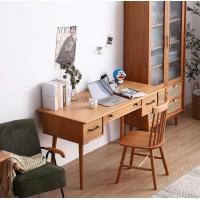 ราคา Casa.grandy โต๊ะทำงานไม้โอ๊ค-ไม้แอช สไตล์มินิมอล พร้อมลิ้นชัก 3 ช่อง เก็บของได้เยอะ 140 cm. สีอ่อนธรรมชาติ ไม้โอ๊ค (10512132)