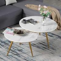 ราคา JK Modern โต๊ะกลางหินอ่อน (1) โต๊ะกลางหินอ่อนขนาด 80x40 และ 60x30 ซม. (10528115)