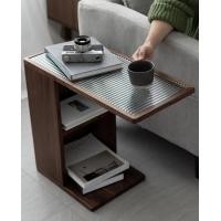 ราคา โต๊ะข้างโซฟากระจกลอน ไม้สัก (ไทย) คล้าย 80-90% ขนาด 58x28x50 cm (10558766)