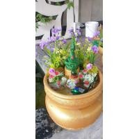 ราคา รักบ้าน26 อ่างน้ำพุเสริมฮวงจุ้ย พญานาค 5 x 13 ซม. พญานาค 1 เศียร เขียว (10550908)