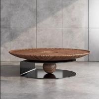 ราคา laa_loft_design โต๊ะกลาง ห้องรับแขก ไม้ American Walnut wood 80×80×35 cm (10624789)