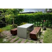 ราคา ชุดโต๊ะสนามขอนไม้ไฟเบอร์เรซิน โมเดิร์น (10686067)
