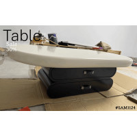 ราคา RSLUXURY โต๊ะกลาง โต๊ะกาแฟ สไตล์อิตาลี 130cm เบจ (10850190)