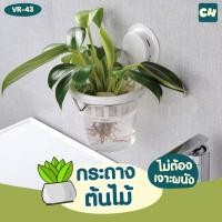 ราคา CuumHome VR-43 กระถางต้นไม้ ไม่ต้องเจาะผนัง ติดตั้งได้ทุกผนัง สีขาว (10874380)