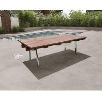 ราคา JAVA Table 150 โต๊ะสนาม เฟอร์นิเจอร์กลางแจ้ง เฟอร์นิเจอร์สนาม outdoor furniture โต๊ะกาแฟ โต๊ะทานข้าว สีไม้ธรรมชาติ 150cm. โต๊ะสนาม (10799860)