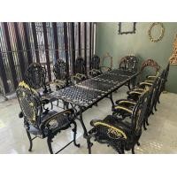 ราคา Anchisaalloy ชุดสนามอัลลอยด์ 10 ที่นั่ง สีดำเขียนทอว (10866542)