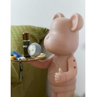 ราคา CoreaConnect โต๊ะข้างโซฟาหมี Bearbrick รุ่น DTP00 (สีชมพู) ขนาด 23*20*73 cm (10985426)