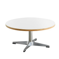 ราคา CoreaConnect โต๊ะกลางทรงเตี้ยสไตล์มินิมอล รุ่น MokaMoka (แบบกลม) ขนาด70*70*40 cm วัสดุไม้เนื้อแข็ง (11007761)