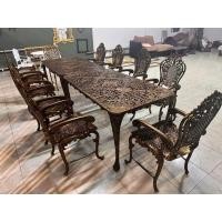 ราคา anchisaalloy ชุดสนามอัลลอย 10 ที่นั่ง สีสนิมเข้ม (12115734)