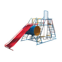 ราคา Bkdplay ชุดรวม H สไลเดอร์เหล็ก ชิงช้าเหล็ก ปีนป่าย แป้นบาส (ถักเล็ก) เครื่องเล่นสนามกลางแจ้ง playground (12193743)