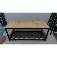 ราคา MoMo Wood&Steel โต๊ะกลาง / โต๊ะวางTV /ขาตู้ปลา 4010040 ขาเหล็กดำเหล็กใหญ่ (12277443)