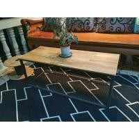 ราคา MoMo Wood&Steel โต๊ะกลาง / โต๊ะวางTV /ขาตู้ปลา 4010040 ขาเหล็กดำ (12277445)