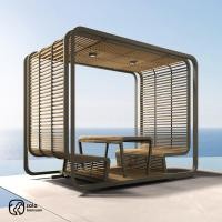ราคา SILOM (สีลม) Modern Lounge ซุ้มศาลากลางแจ้ง outdoor furniture Pavilion Gazebo S: 3.0Wx 1.3Dx2.4H m (12329976)