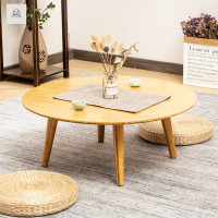 ราคา Cozy Corner โต๊ะไม้รุ่น Teburu raundo shoto สีไม้ สไตล์ญี่ปุ่น มินิมอล 60x60x50 cm. (12442723)