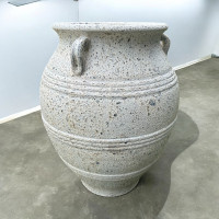 ราคา Lanna Pottery Flowerpot กระถางดินเผาทรงขวดนม มีหู 3 หู ขนาด 50 x 60 cm. สีขาวเก่า,ก้นกระถางไม่มีรู (12478992)
