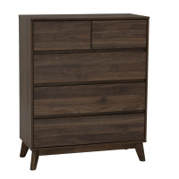 ราคา Mood & Tone Furniture ตู้เก็บของทรงสูง รุ่น TENERA Walnut#170 (12546616)