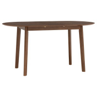 ราคา Mood & Tone Furniture โต๊ะอาหารทรงรีปรับขยายได้ขนาด 120+30 ซม. รุ่น BUXTON Walnut (12522022)