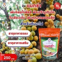 ราคา ฟาร์มเกษตร แมกซ่า ธาตุอาหารรอง ธาตุอาหารเสริมพืช แมกนีเซียม ซิงค์ เพิ่มคุณภาพและผลผลิตให้ต้นมะไฟ ปุ๋ยแมกซ่า 1 ห่อ (12582314)