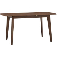 ราคา Mood & Tone Furniture โต๊ะอาหารปรับขยายได้ขนาด 120+30 ซม. รุ่น PIKE Walnut (12522230)