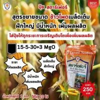 ราคา ฟาร์มเกษตร ปุ๋ยสตาร์เฟอร์ ปุ๋ยคุณภาพสูงข้าวโพด เร่งโต ใบเขียว เร่งราก การออกดอก เมล็ดเต็ม ฝักใหญ่ สูตรเมล็ดเต็มฝักใหญ่ (12582569)