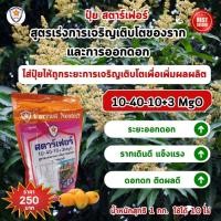 ราคา ฟาร์มเกษตร ปุ๋ยสตาร์เฟอร์ ปุ๋ยคุณภาพสูง 3 สูตร ครบทุกความต้องการ ต้นมะม่วง เร่งโต ใบเขียว เร่งราก เร่งดอก ผลใหญ่ ผลดก สูตร เร่งราก เร่งดอก (12582361)