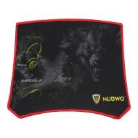 ราคา Nubwo Gaming Mousepad แผ่นรองเมาส์ เกมมิ่ง มีทั้งหมด 19 ลาย ขนาด 245 x 210 mm NP-003 Red (12634877)