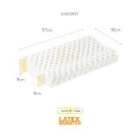 ราคา LATEXMONSTER หมอนยางพาราแท้100% ลดอาการนอนกรน ไม่ปวดคอ ช่วยรองรับสรีระ มีใบมาตรฐานรับรอง Latex Monster รุ่นโนบี้ (12634382)