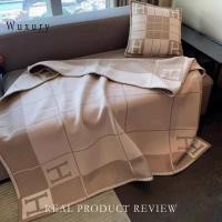 ราคา Wuxury Furniture หมอนอิงตัว H ผ้าห่มตัว H ผ้าขนสัตว์แคชเมียร์ นำเข้า ส่งฟรี ผ้าห่มสีน้ำตาล (12634909)