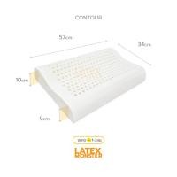 ราคา LATEXMONSTER หมอนยางพาราแท้100% ลดอาการนอนกรน ไม่ปวดคอ ช่วยรองรับสรีระ มีใบมาตรฐานรับรอง Latex Monster รุ่นคอนทัวร์ (12634381)